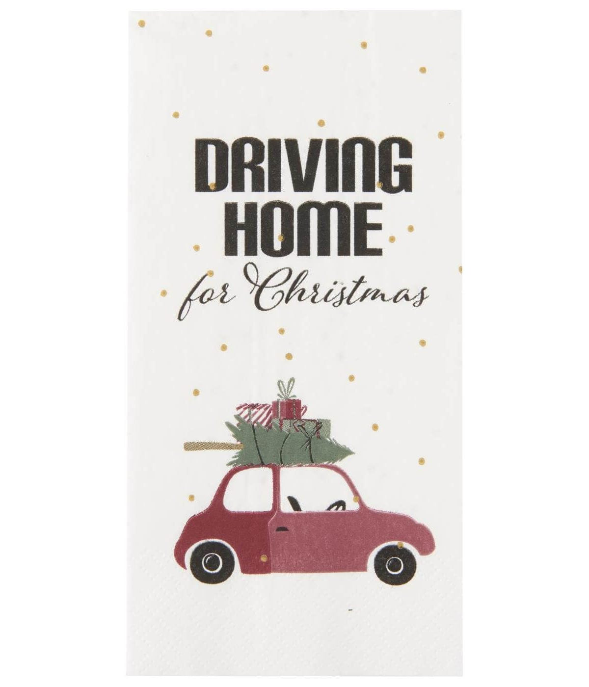 Jólaservíettur Driving Home For Christmas - 16stk í Pakka